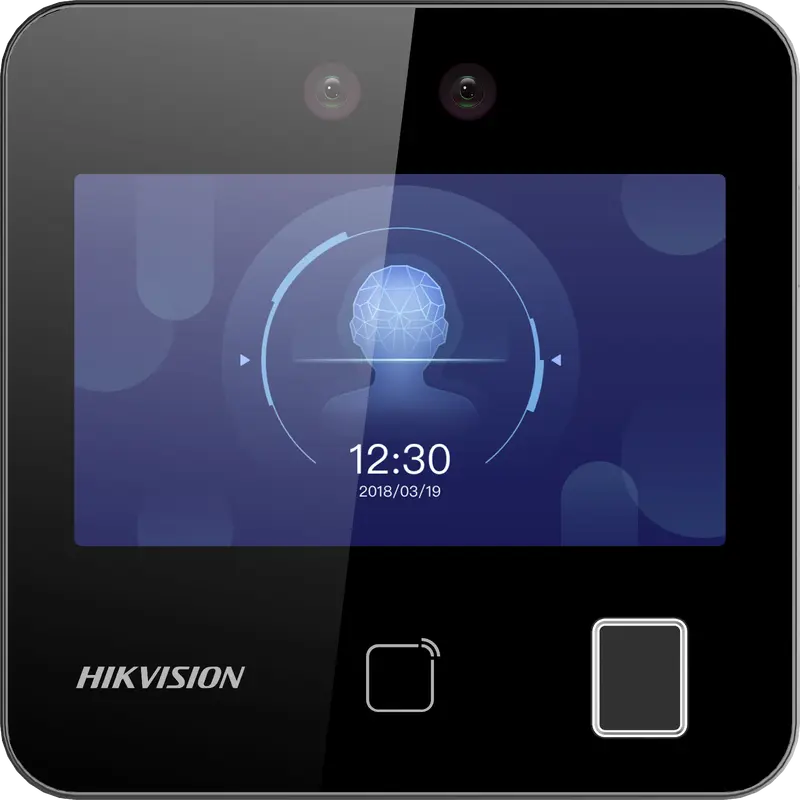 Pointeuse Hikvision DS-K1T343MFWX, photo du fabricant