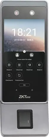 Pointeuse ZKTeco Horus E1, photo du fabricant